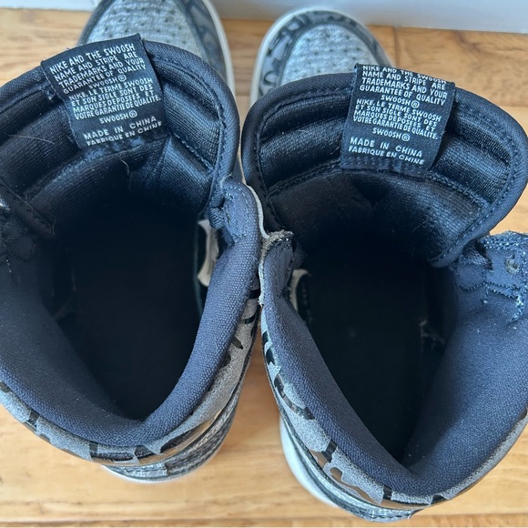 Nike Air Jordan 1 Rebellionaire Sneakers Retro High OG Black 9 Grey - Picture 8 of 12